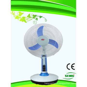 Fan de table solaire de ventilateur rechargeable de 12 pouces DC 12V FT-40DC-H3